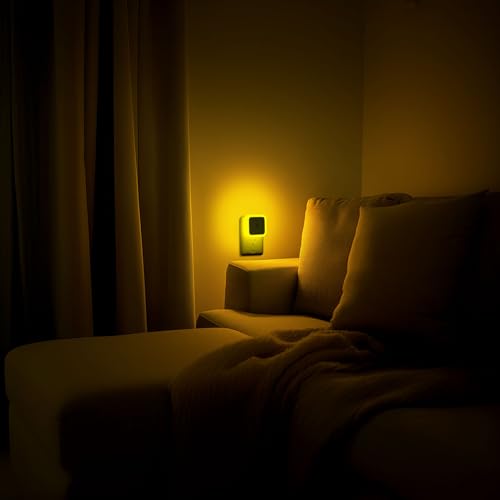 Image of Sujeet Night Light, Night Lights Plug into Wall,Nightlight Plug in Night Light, Dusk to Dawn Night Lamp Led Night Lights for Adults Bedroom, Bathroom, Hallway (Amber)