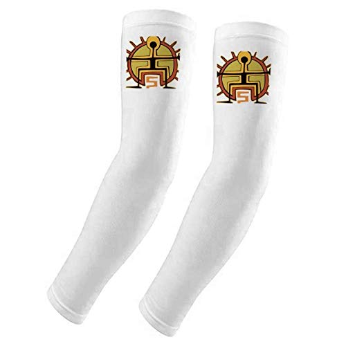 Manchette de protection solaire abstraite pour bras anti UV été
