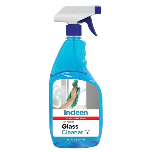 Incleen Glass Cleaner Streak-Free Shine 750ml
