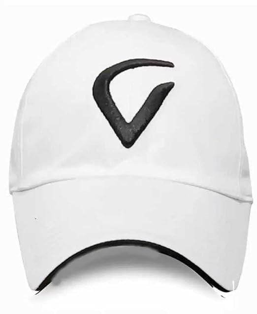 ADNOCK Soft Acrylic Sports White & Black Adjustable Unisex Cap for Men and Women Freesize Baseball Caps (Pack of 2) 3