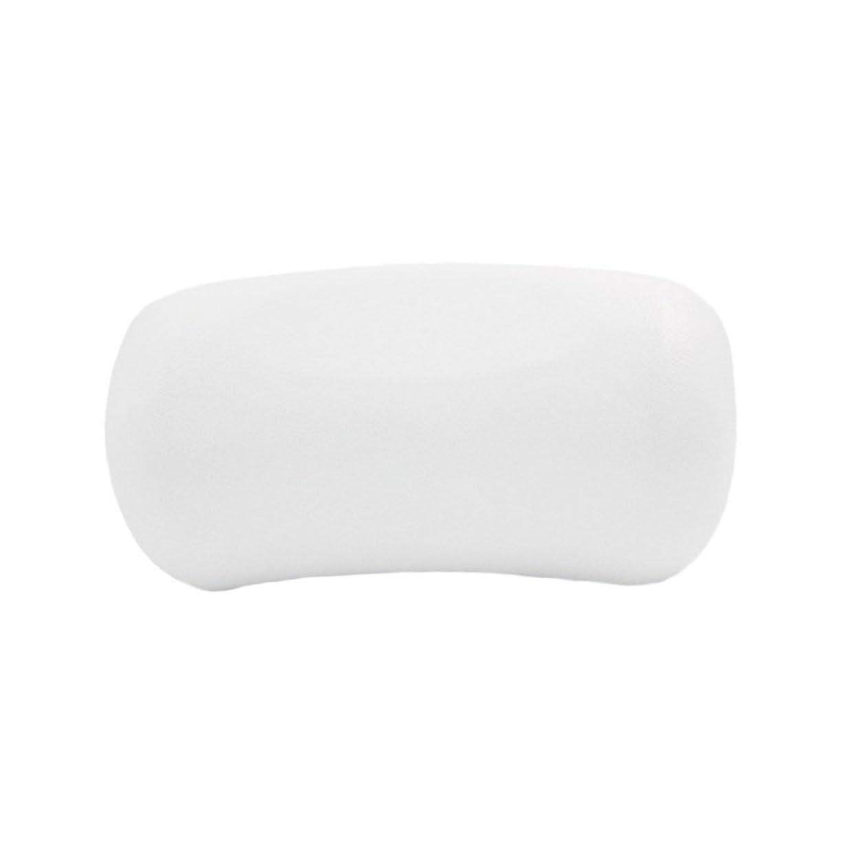 Healvian Cuscino per Vasca da Bagno in Pu 7 Ventose Antiscivolo, Morbido e Durevole, per Uso Domestico e Spa, Supporto Ergonomico per Collo e Testa