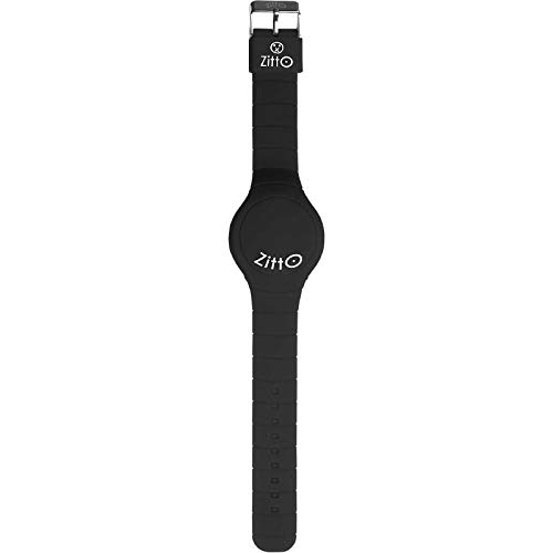 Preisvergleich Produktbild Orologio Zitto Regular Led Touch in Silicone Mr Black
