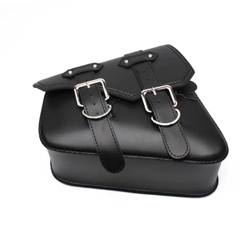 Paquete de almacenamiento Bolsa De Sillín De Viaje Para Motocicleta, Herramientas De Almacenamiento Grandes, Alforjas Laterales Impermeables Para La Lluvia, Para Harley Sportster XL 883 XL1200(NEGRO,G