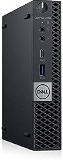 Dell OptiPlex 7060 Micro Desktop Business PC, Intel Core i5-8500T 2.1GHz, 16GB, 512GB SSD, USB Type-C, Windows 11 (Renewed)