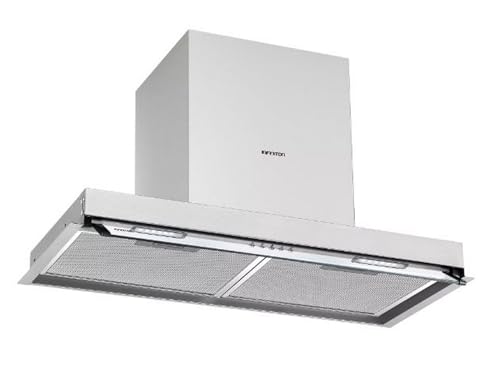 INFINITON Campana Extractora Integrable CMPG-A6035, 587 m3/h, 60 cm, 3 Niveles de potencia de succión, Control de mandos electrónico, Filtros de aluminio, A+, Luces LED, Acabado ACERO INOXIDABLE