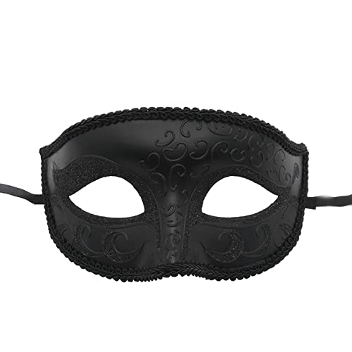 ONESWI Men's Masquerade Mask Venetian Mardi Gras, Venetian Party Men's Mask, Halloween Masquerade Masks