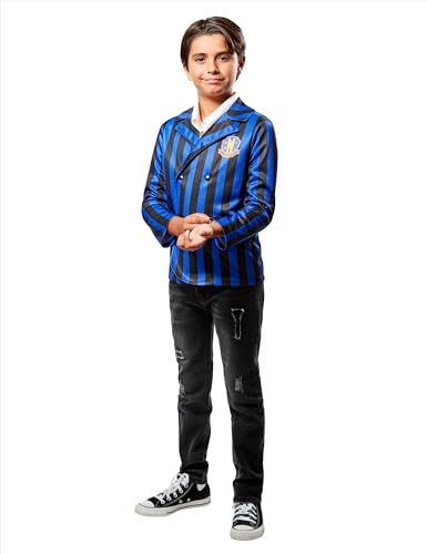 Chaqueta disfraz uniforme Nevermore para niño talla L