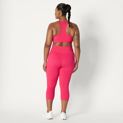 Amazon Essentials Women's Active Total Train Gym Workout Leggings, Hot Pink, X-Large - image 8