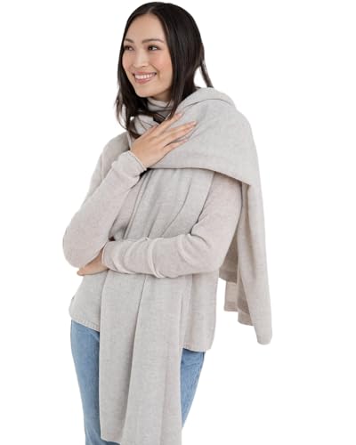 Cashmere 100% Cashmere Luxe travel Wrap3