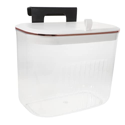 Cubeta colgante para basura con tapa para cocina miniatura 1