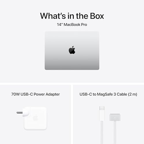 Image of Apple 2026 MacBook Pro Laptop with M5 Pro chip with 15‑core CPU and 16‑core GPU: Built for AI, 35.97 cm (14.2″) Liquid Retina XDR Display, 24GB Unified Memory, 2TB SSD Storage; Silver