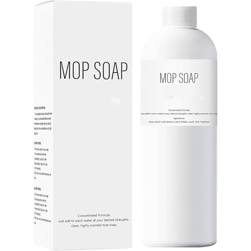 Mop Soap,Luxury Natural Scented Multi Purpose Cleaner, Hardwood Floor Cleaner Soap for Mopping &...