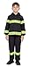 Custom Fireman Fire Fighter Child Costume Jacket and Pants Set