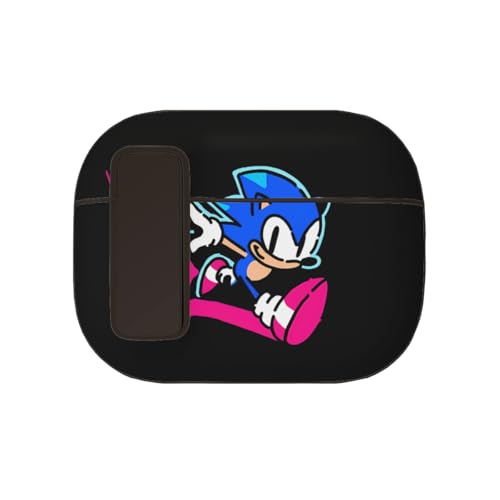 ソニック AirPods Pro/Pro2 ケース エアーポッズ 第2世代 イヤホンカバー 携帯ケース PC素材 収納カバー 軽量 おしゃれ 人気 全面保護 落下防止 キズ防止 防塵 傷防止 着脱簡単 ワイヤレス充電対応