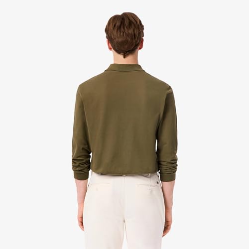 Image of Lacoste Classic Fit Long Sleeved L.12.12 Polo Shirt