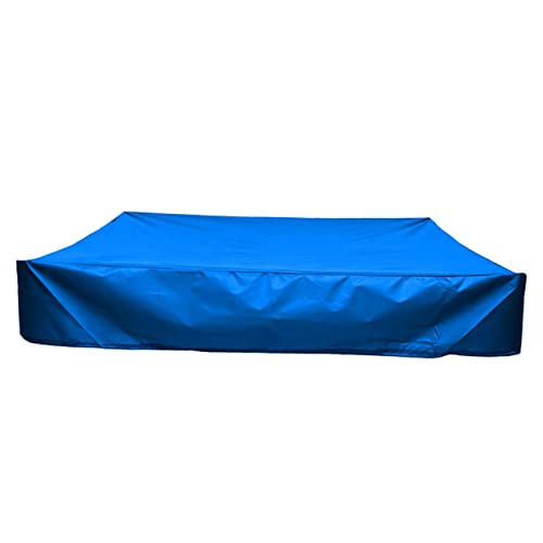 Mikikit Cover for Garden Boys and Girls Pool Water Table Square Shape Small Bath Cover Outdoor Use Traction Rope