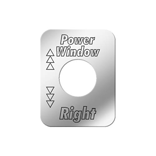 Image of GG Grand General 68653 Stainless Steel Air Application PSI Gauge Emblem for Kenworth