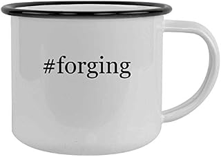 #forging - 12oz Hashtag Camping Mug Stainless Steel, Black