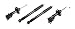 KYB KIT 4 FRONT & REAR shocks / struts 2006 - 08 HONDA Civic