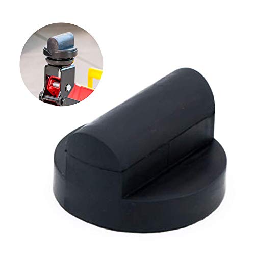 Ajcoflt Carrinho de borracha reforçada Jacking Pad Adaptador de Suporte Durável Ferramenta de Reparo