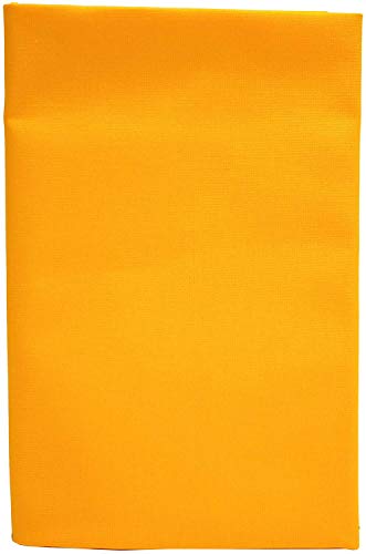 コスモテキスタイル 生地 帆布 11号 無地 綿100% 約92cm幅×1.1mカット Col.126 イエロー AD70000