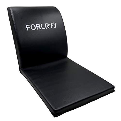 FORLRFIT Ab Exercise Mat with Tailbone Protecting Pad-Sit Up Pad-Abdominal & Core Trainer Mat for Full Range of Motion Ab Workouts