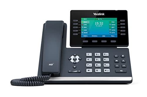 Yealink T54W Ip Phone [5 Pack] - Power Adapters Included #TOP1