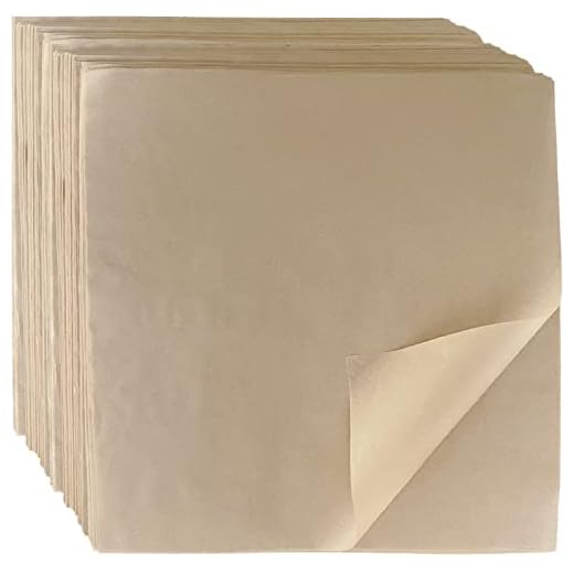 12x12 Grease-Proof Deli Paper Sheets 100 Pack