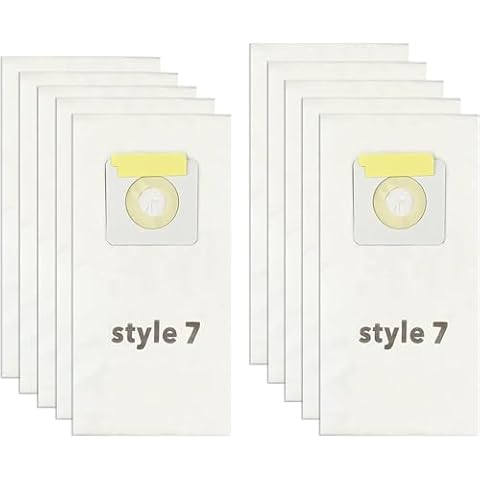 Tomkity 10 Pack Style 7 Vacuum Cleaner Bags Cover