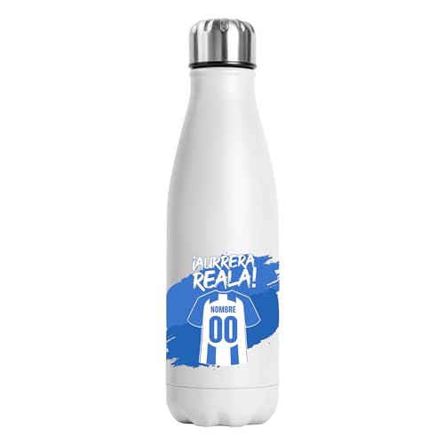 Botella Térmica Personalizada Fútbol Sociedad | Regalo Original