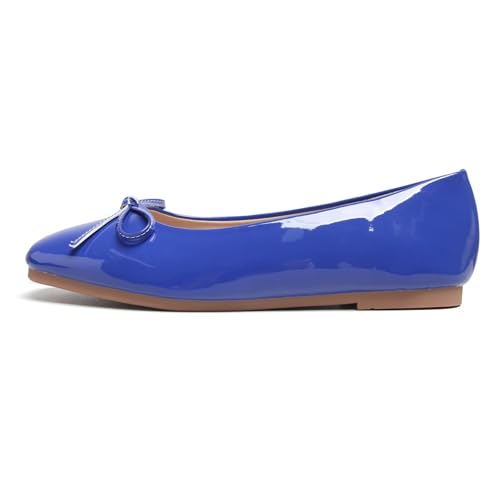 Image of Dear Time Women's Casual Foldable Ballet Flats Square Toe Ballerina Flats Shoes Comfortable