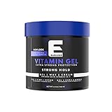 Elegance Vitamin Gel, 33.8 Oz, Infused with Vitamin Pro-VB-5, Strong Hold Gel, Maximum Hair Protection and Natural Long Lasting Shine