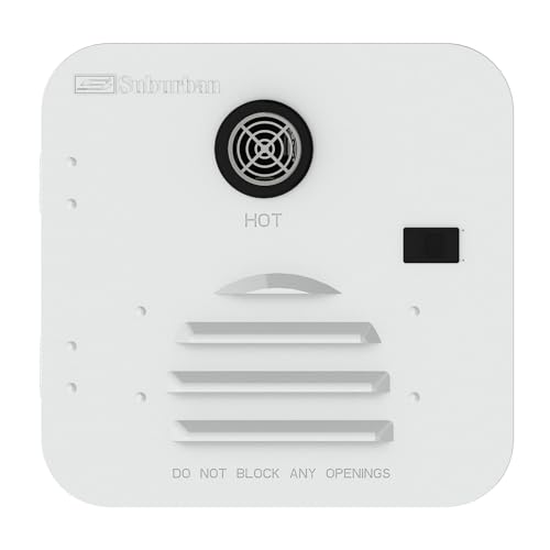 ST Suburban 6285APW Tankless Water Heater Door, Required Door for Installation of Suburban ST42 and ST60 Tankless Water Heaters, Polar White