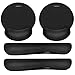 Comfy Mee Premium Memory Foam Keyboard and Mouse Wrist Rest Pads Set- for Comfortable Typing &Wrist Pain Relief (Pack of 2)
