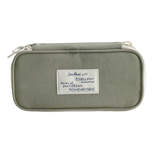 Image of Monolike Archive247 Standard Pencil Case 05. Warm Gray - Pencil Pouch, Portable Pencil Bag, Pencil Case, Office Pouch case