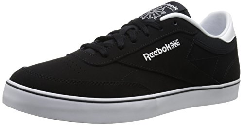 reebok club c fvs trainers in black