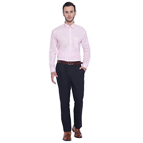 Image of MANQ Men's Regular Fit Formal Shirt (Pack of 2)