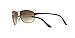 Ray-Ban RB3342 Warrior Aviator Sunglasses, Gunmetal/Brown Gradient, 63 mm