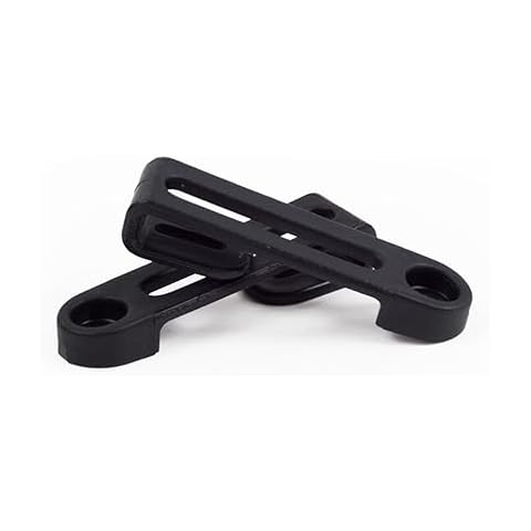 HolsterBuilder 2.25" Duty Belt Loops (Pair with mounting Hardware) - Universal Holster Mounting Loops Cover