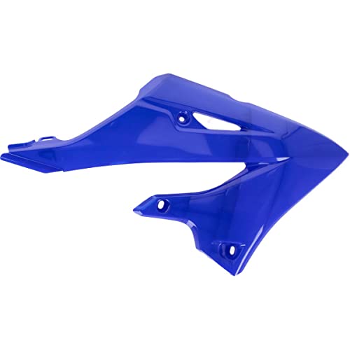 Spoiler radiateur Acerbis bleu YZ optimise le flux d'air pour Yamaha