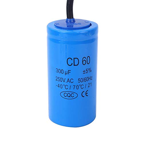 Capacitor, Run Capacitor,CD60 Starting Capacitor, 250V 300uf Capacitor, for Motor Start Motor Air Compressor, Switching Capacitor Explosion-Proof Household Appliances Accessory - Thumbnail 7