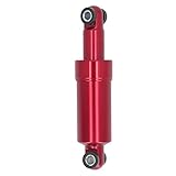 ZDETGU Stoßdämpfer Hinten, Robuste 750 Lb-Tragfähigkeit, Rote Dämpfungsfedern aus Aluminiumlegierung, Stoßdämpfer für Klapproller, Elektrofahrräder, Pocketbikes