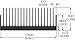 Heat Sink, Square, Black Anodized, Extrusions, LED, LED, 0.47 ?C/W, 70.87 mm, 176.78 mm, 177.8 mm