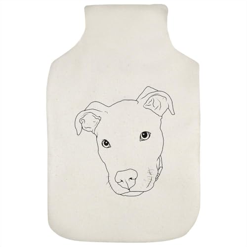 'Pit Bull Terrier' Hot Water Bottle Cover (HW00038349)