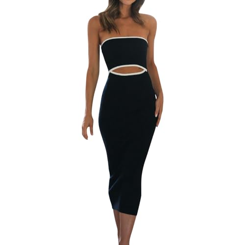 Robe tunique plaine unie en jersey respirant d'été