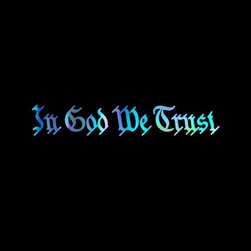 in God We Trust Decal Vinyl Sticker Auto Car Truck