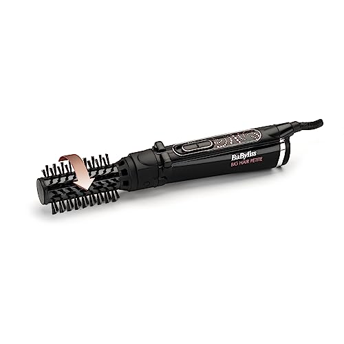 BaByliss Big Hair Petite Rotating Styler, Hot Air Brush, 32mm Ceramic barrel, 700W, Ionic