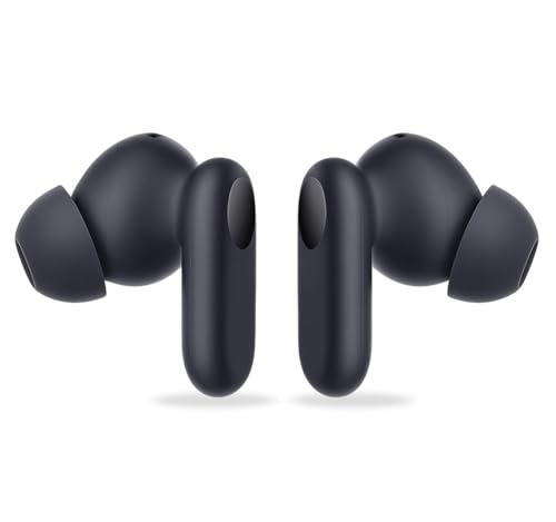 Image of in-Ear True Wireless Earbuds for OnePlus Ace 3 Pro Mobile Earbuds with Mic 2r, 12.4mm Drivers, Playback:Upto 38hr case,4-Mic Design, IP55 Rating, TWS Ear Buds with mic (Black, 2R, ST.A)