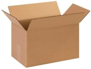Long Corrugated Boxes, 13 x 8 x 8 - 25 EACH PER BUNDLE [PRICE is per BUNDLE]