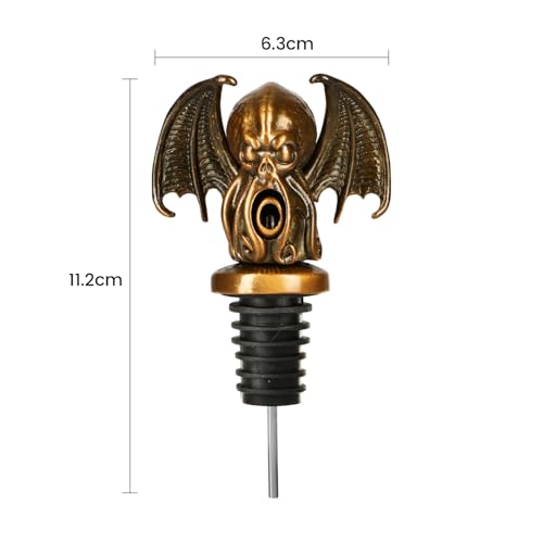 Pour People's Market Cthulhu Wine Aerator - Decanter Pour Spout - Wine Accessories - Red Wine - Liquor - Great for Halloween and Wine Parties - Unique Goth or Christmas Gift for Wine Lovers by Pour People's Market - Used condition - Image 2